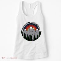 Find Your Path Leave Your Mark Outdoor Camping Retro Women's Tank Top thumb 0