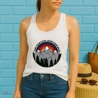 Find Your Path Leave Your Mark Outdoor Camping Retro Women's Tank Top thumb 2