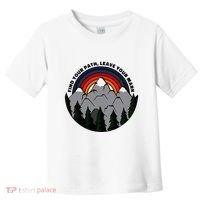 Find Your Path Leave Your Mark Outdoor Camping Retro Toddler T-Shirt thumb 0