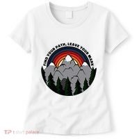 Find Your Path Leave Your Mark Outdoor Camping Retro Women's T-Shirt thumb 0