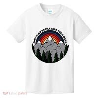 Find Your Path Leave Your Mark Outdoor Camping Retro Kids T-Shirt thumb 0