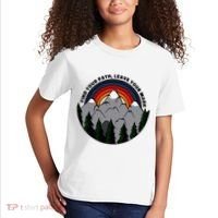 Find Your Path Leave Your Mark Outdoor Camping Retro Kids T-Shirt thumb 2