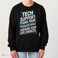 Fixing Your Problems While Judging Your Life Choices Women's Sweatshirt thumb 0