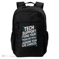 Fixing Your Problems While Judging Your Life Choices Backpack thumb 0