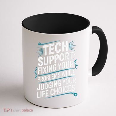 Fixing Your Problems While Judging Your Life Choices Coffee Mug back