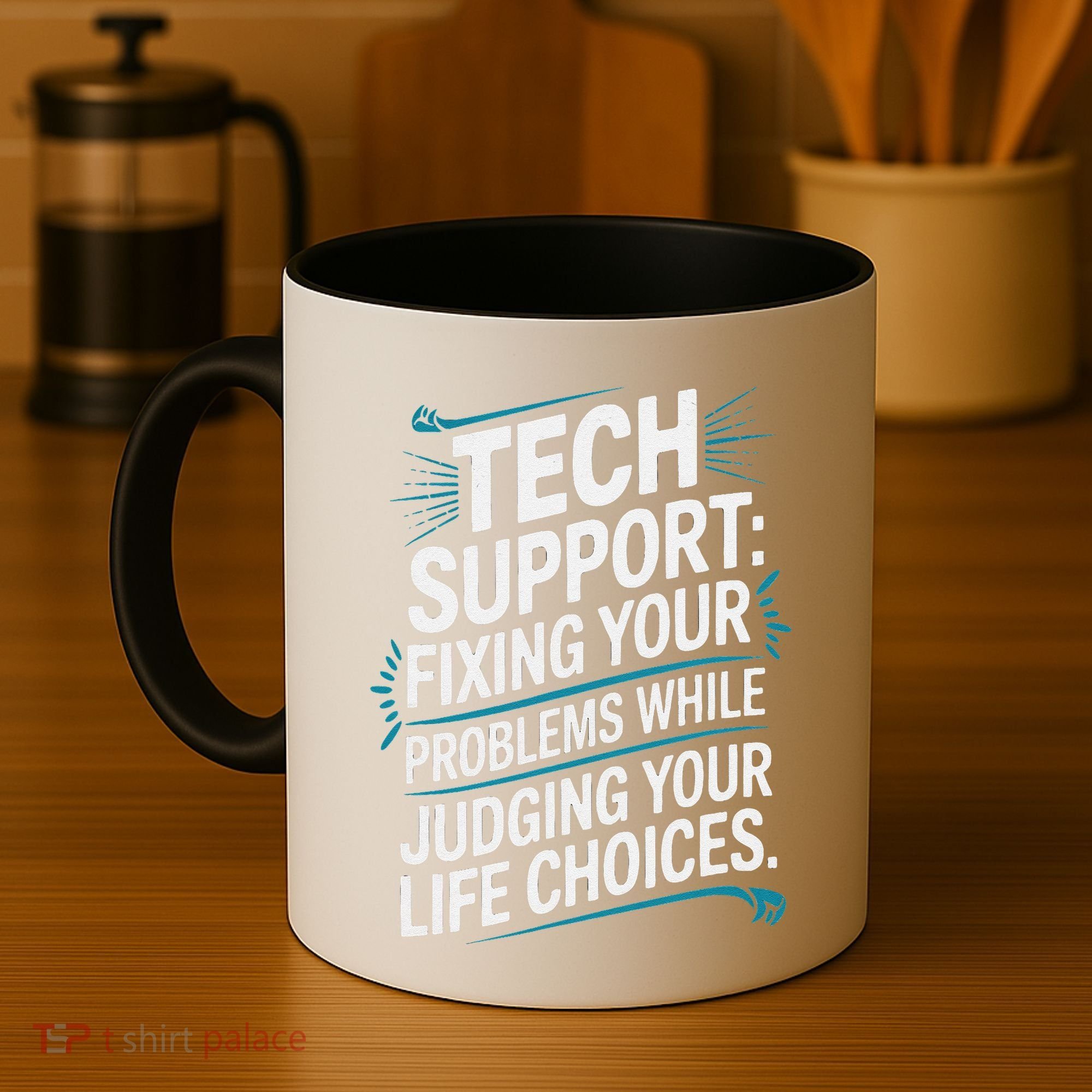 Fixing Your Problems While Judging Your Life Choices Coffee Mug