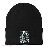 Fixing Your Problems While Judging Your Life Choices Beanie thumb 0