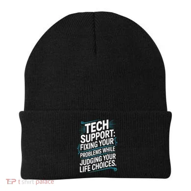 Fixing Your Problems While Judging Your Life Choices Beanie