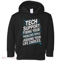 Fixing Your Problems While Judging Your Life Choices Toddler Hoodie thumb 0