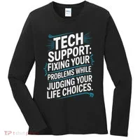 Fixing Your Problems While Judging Your Life Choices Women's Long Sleeve Shirt thumb 0