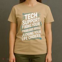 Fixing Your Problems While Judging Your Life Choices T-Shirt thumb 4