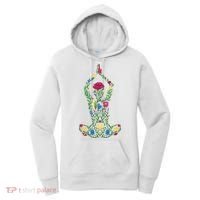 Floral Yoga Pose Women's Hoodie thumb 0