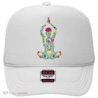Floral Yoga Pose Hat thumb 0