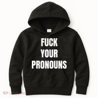 Fuck Your Pronouns Kids Hoodie thumb 0