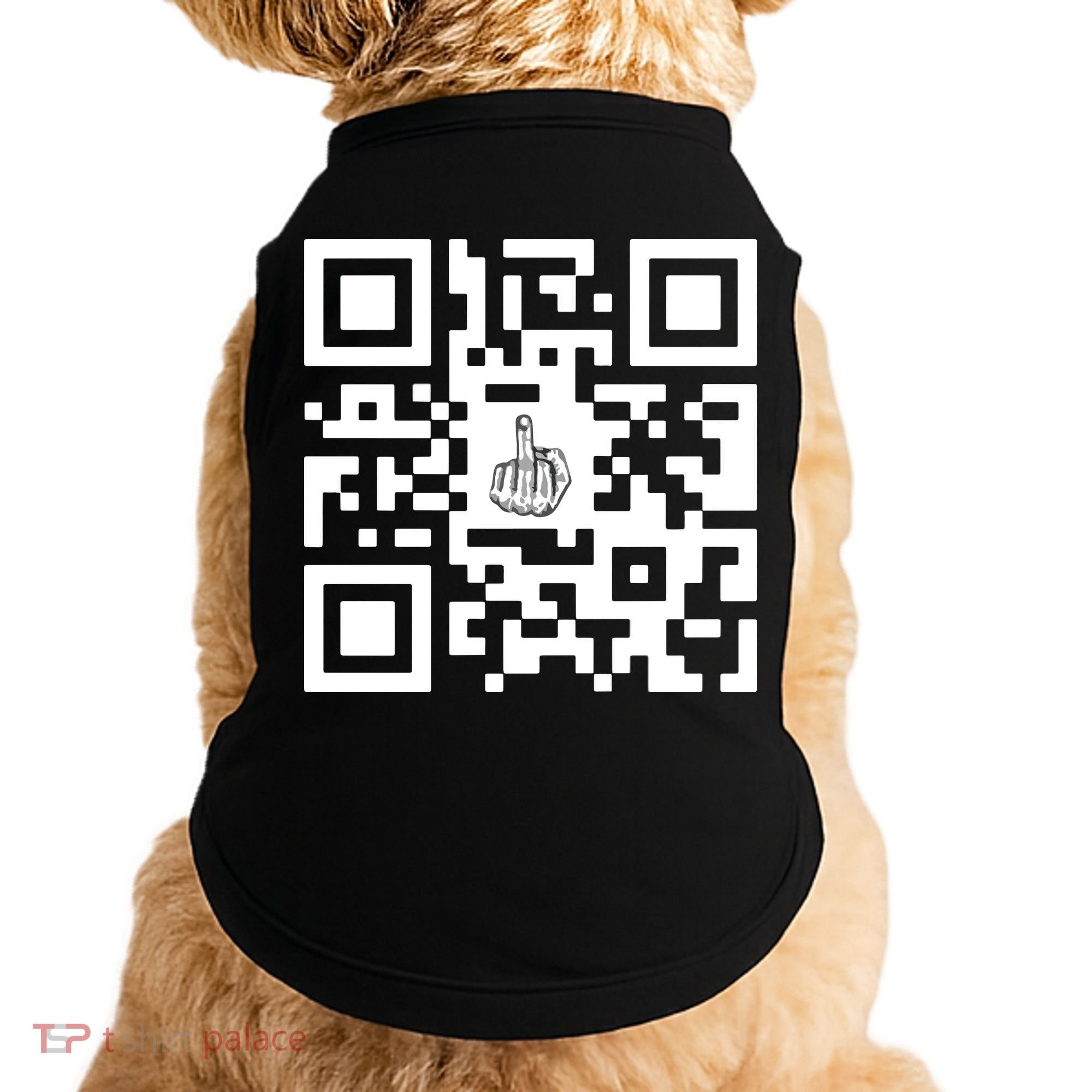 Fuck You Qr Code Doggie Tank
