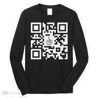 Fuck You Qr Code Long Sleeve Shirt thumb 0