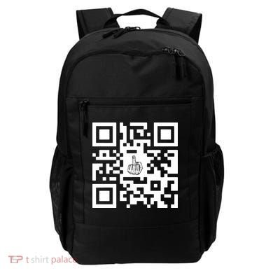 Fuck You Qr Code Backpack