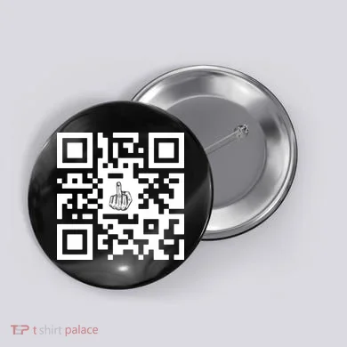 Fuck You Qr Code Button