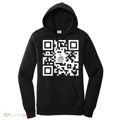 Fuck You Qr Code Women's Hoodie