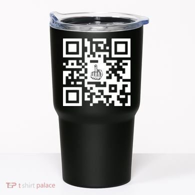 Fuck You Qr Code Tumbler