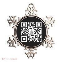 Fuck You Qr Code Ornament thumb 0
