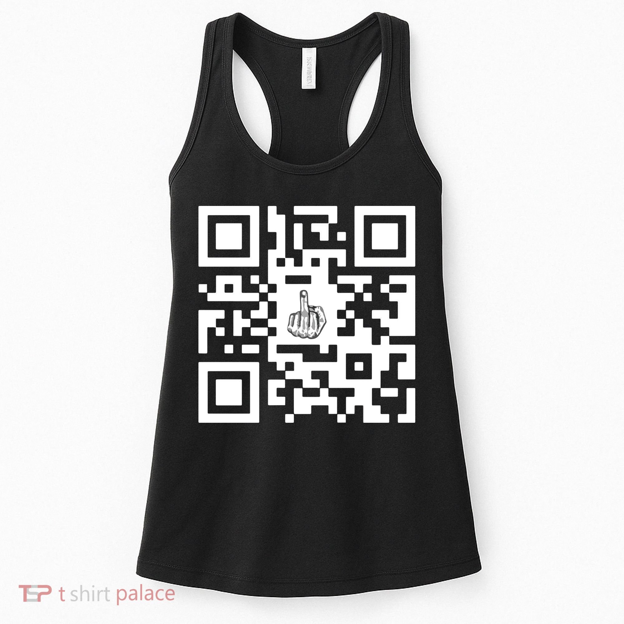 Fuck You Qr Code Women's Tank Top