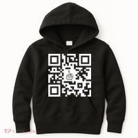 Fuck You Qr Code Kids Hoodie thumb 0
