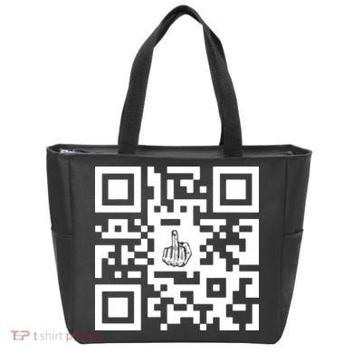 Fuck You Qr Code Tote Bag
