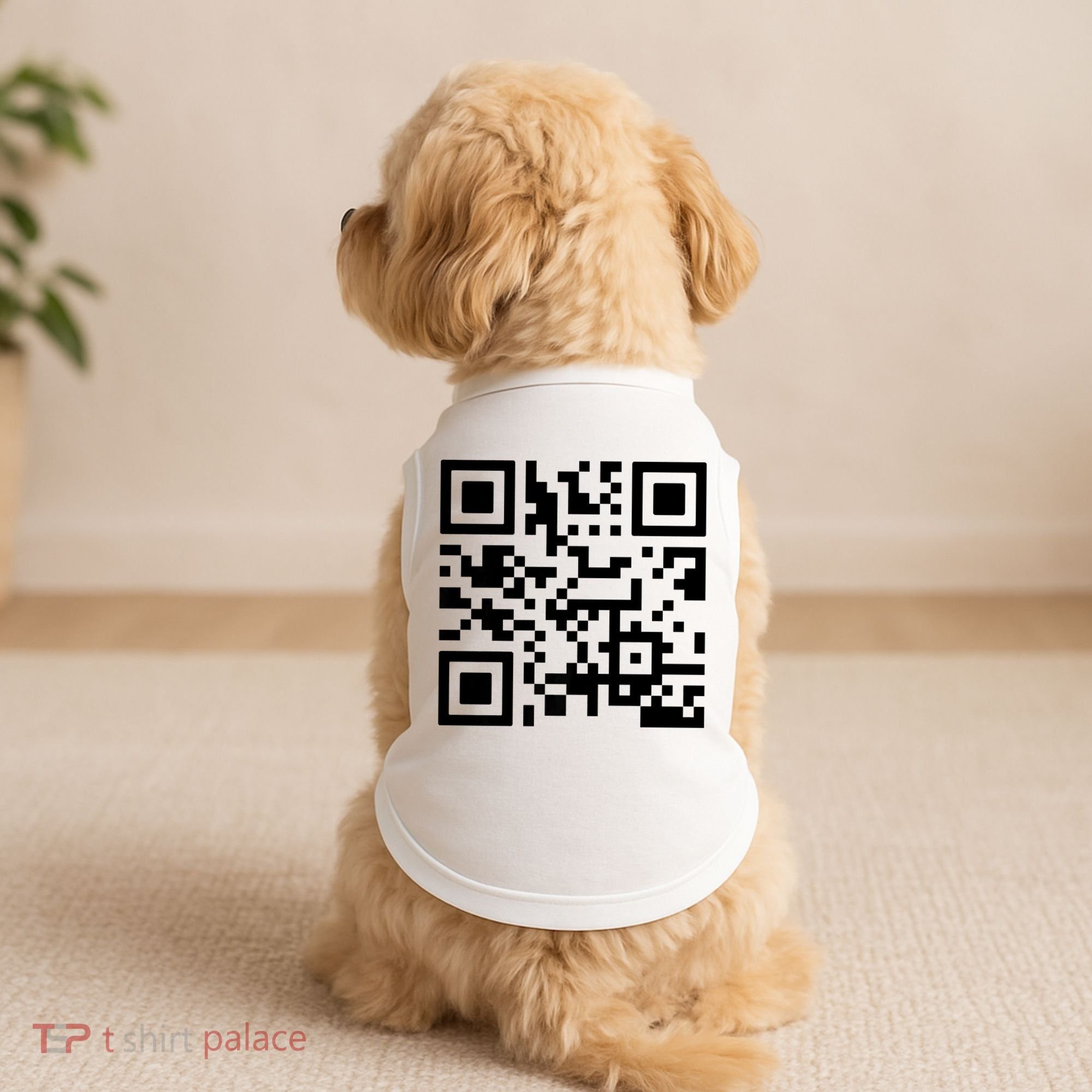 Fuck You Qr Code Doggie Tank