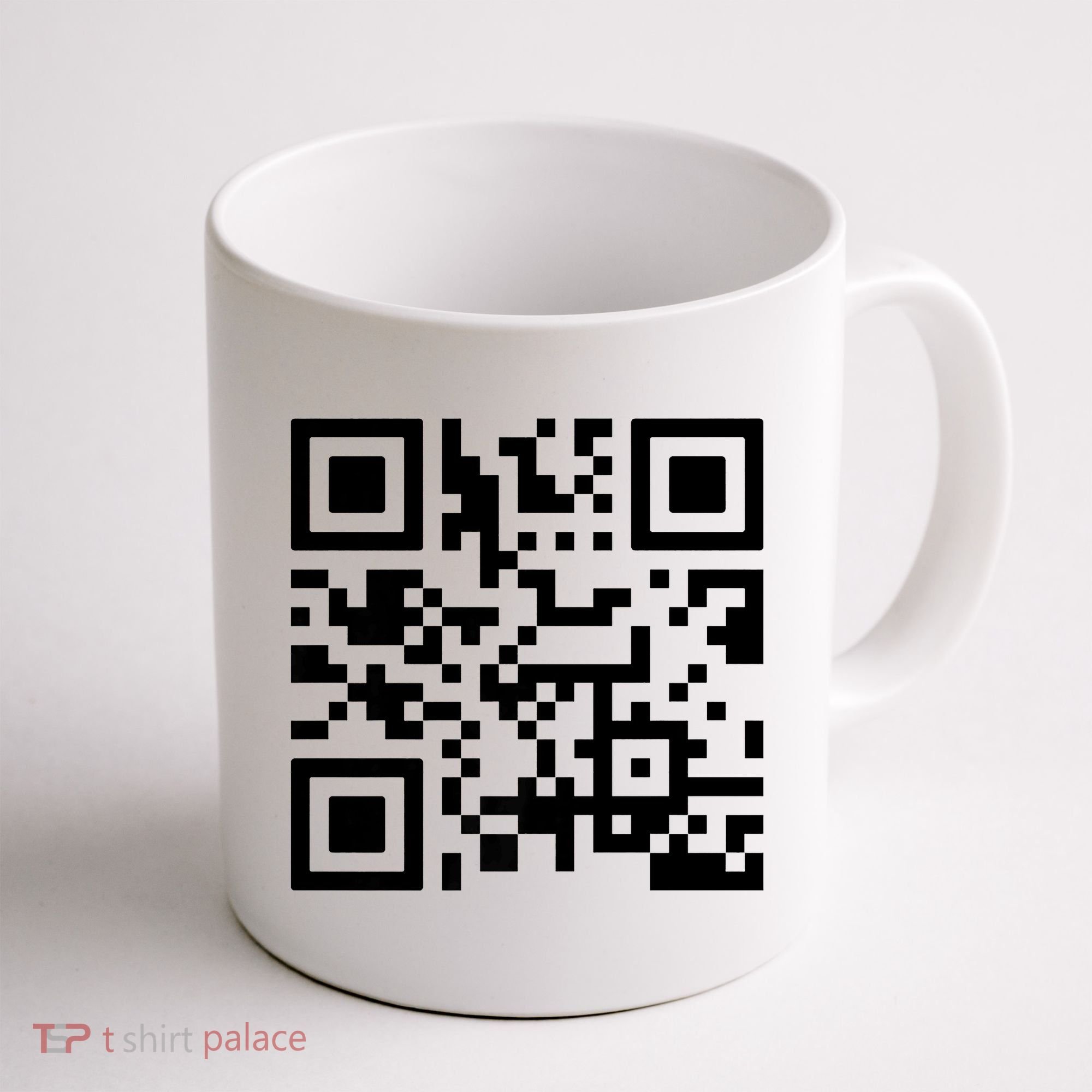 Fuck You Qr Code Coffee Mug