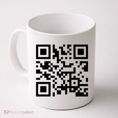Fuck You Qr Code Coffee Mug