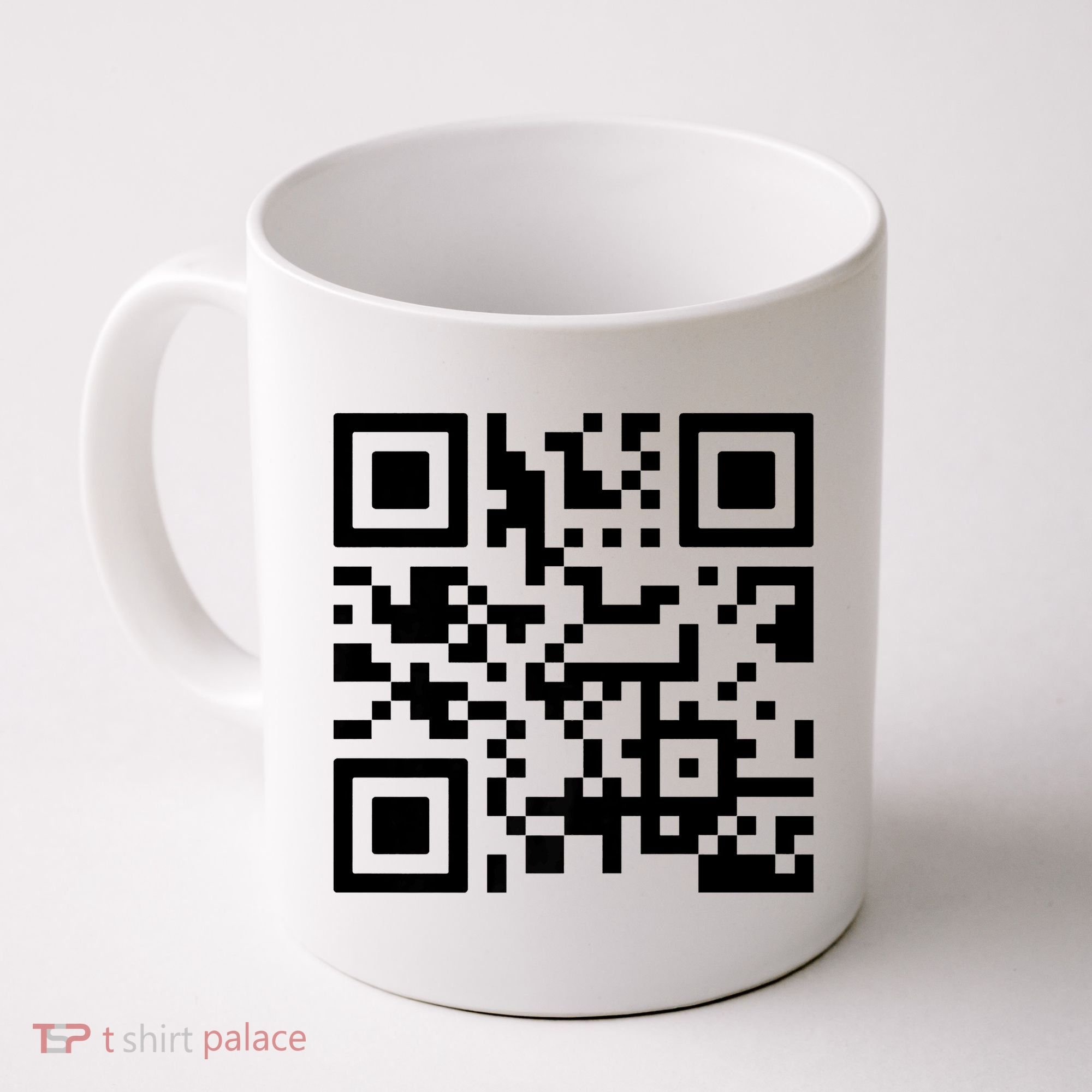 Fuck You Qr Code Coffee Mug