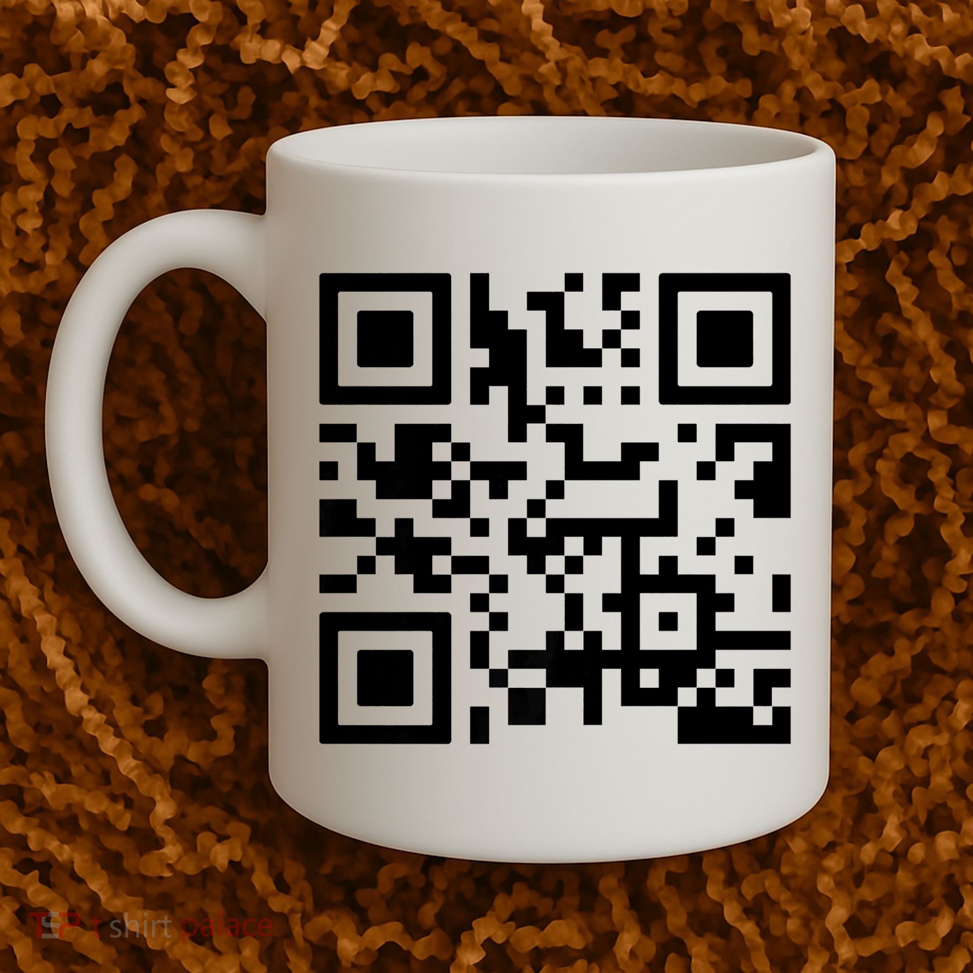 Fuck You Qr Code Coffee Mug