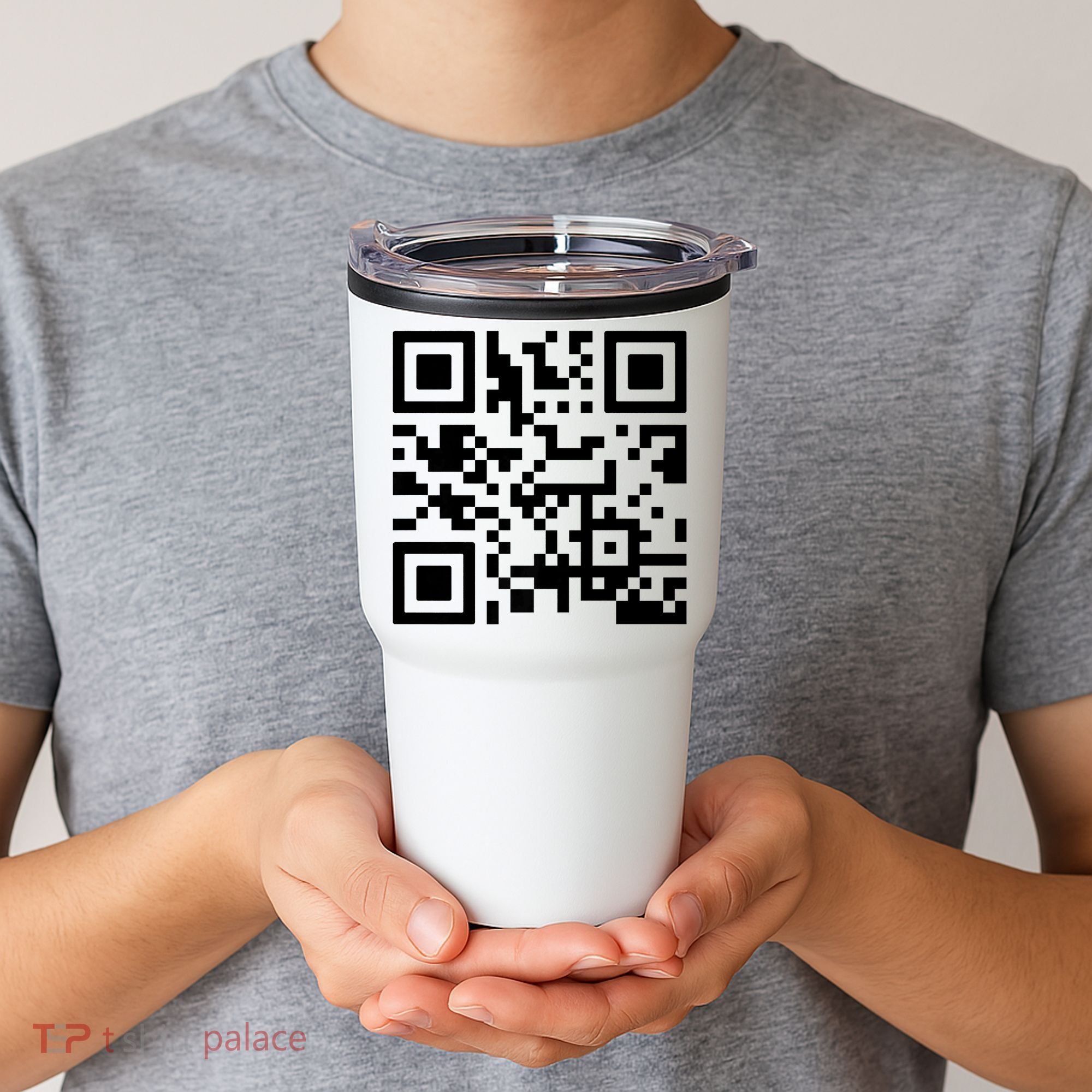 Fuck You Qr Code Tumbler