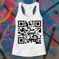 Fuck You Qr Code Women's Tank Top thumb 3