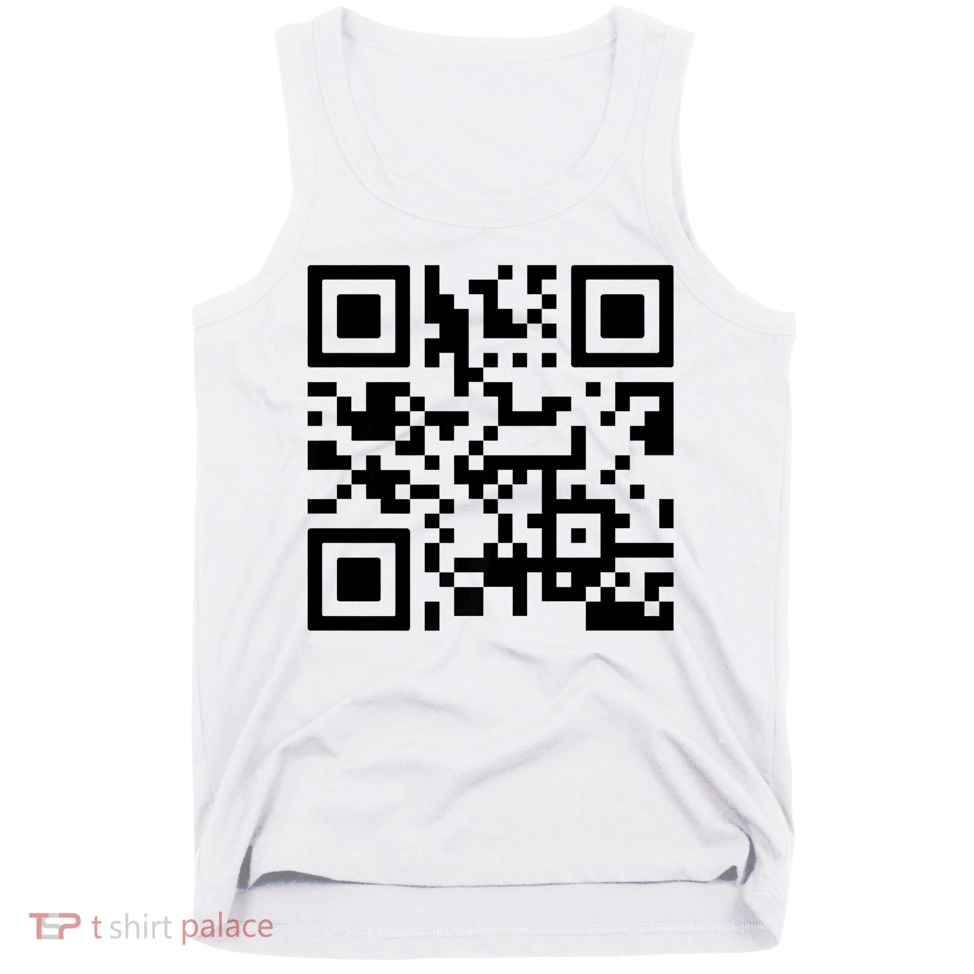 Fuck You Qr Code Tank Top