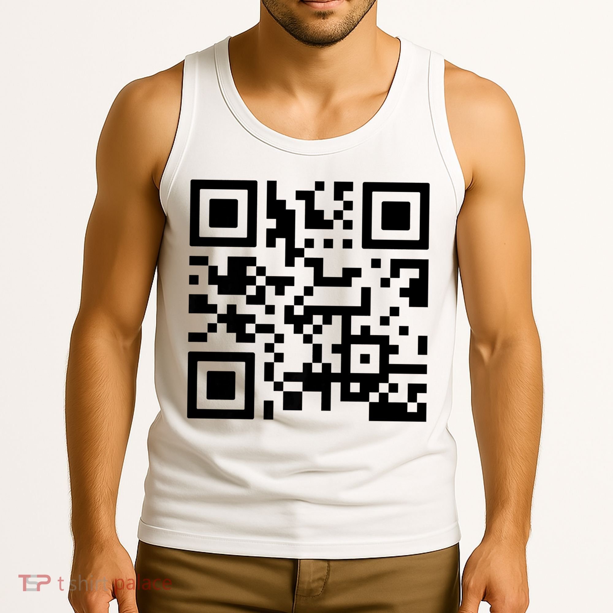 Fuck You Qr Code Tank Top