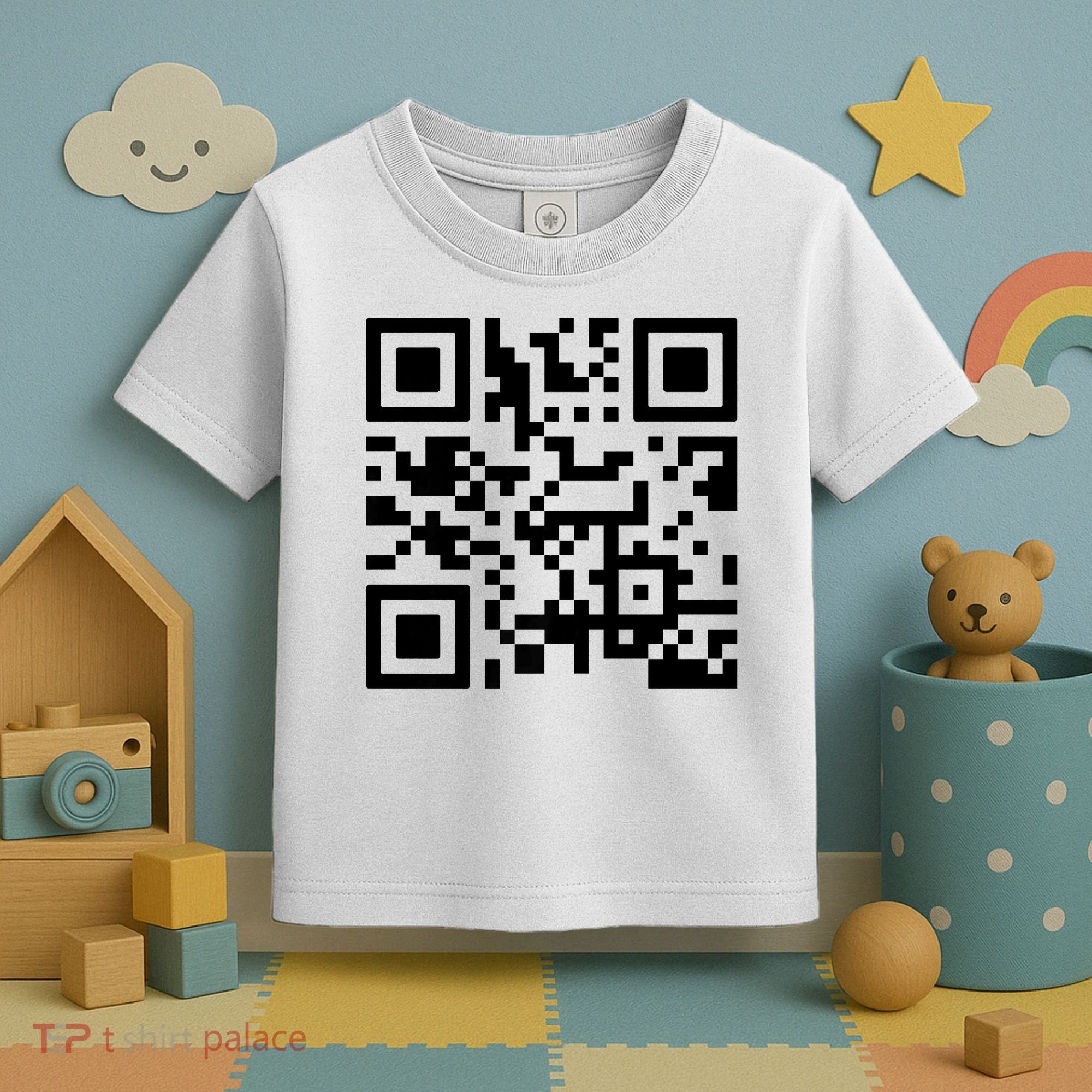 Fuck You Qr Code Toddler T-Shirt