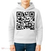 Fuck You Qr Code Kids Hoodie thumb 4