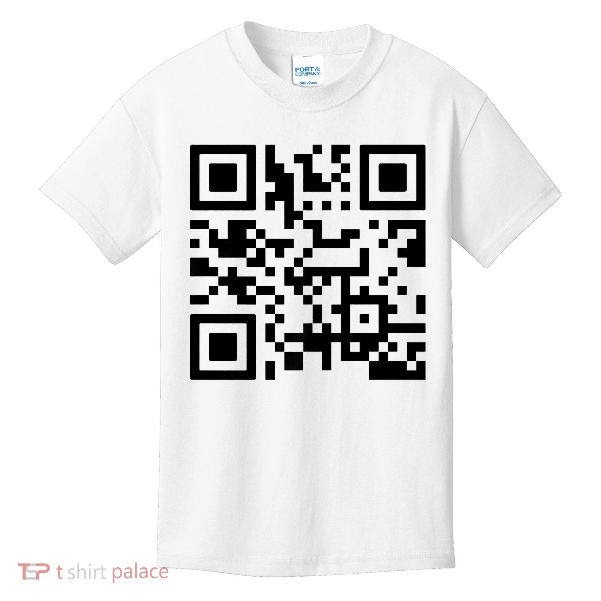 Fuck You Qr Code Kids T-Shirt