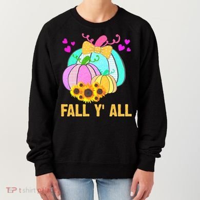 Fall Y'all Season Cute Gift For Her Women's Sweatshirt