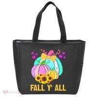 Fall Y'all Season Cute Gift For Her Tote Bag thumb 0