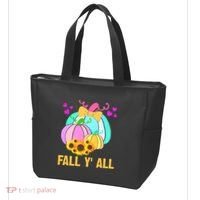 Fall Y'all Season Cute Gift For Her Tote Bag thumb 3
