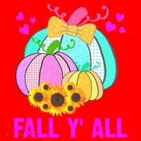Fall Y'all Season Cute Gift For Her Santa Hat thumb 1