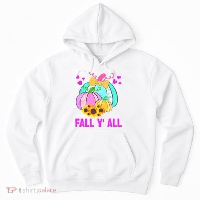 Fall Y'all Season Cute Gift For Her Hoodie
