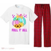 Fall Y'all Season Cute Gift For Her Pajama Set thumb 0