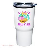 Fall Y'all Season Cute Gift For Her Tumbler thumb 0