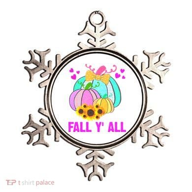 Fall Y'all Season Cute Gift For Her Ornament