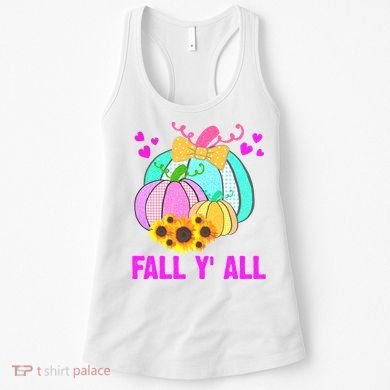 Fall Y'all Season Cute Gift For Her Women's Tank Top