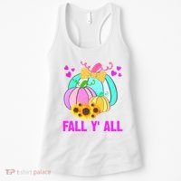 Fall Y'all Season Cute Gift For Her Women's Tank Top thumb 0
